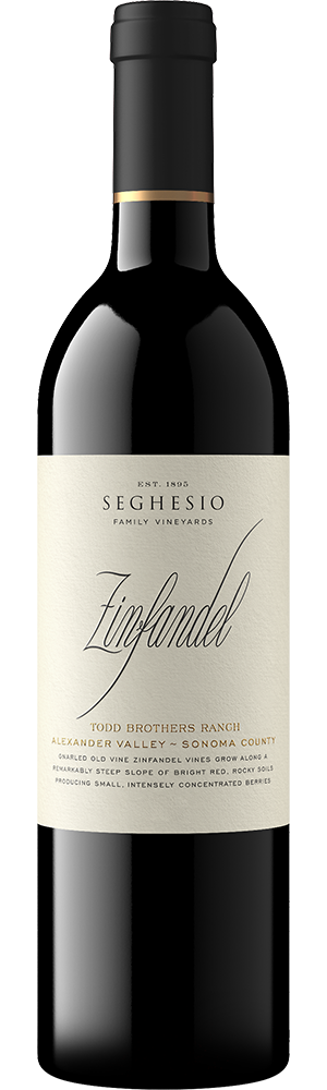 Seghesio Family Vineyards Todd Brothers Zinfandel